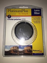 New Platinum Plus by Sunpak 58mm Circular Polarizer Lens Filter DF-7059-... - $12.86