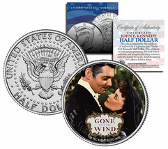 Gone with the Wind &quot;Embrace&quot; JFK Kennedy Half Dollar US Coin Officially ... - £6.71 GBP