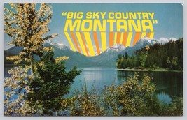 Postcard Montana Big Sky Country Scenic Landscape View - $4.75