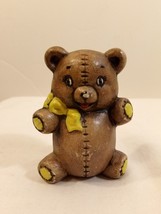 Vintage Duncan Ceramics Miniature Teddy Bear Figurine 1975 - £6.27 GBP