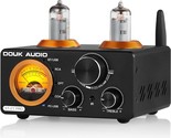 Douk Audio St-01 Pro Bluetooth 5.0 Coax/Opt Amp, Dac, And Tube Amplifier. - $155.92