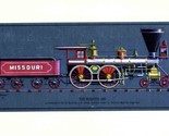 The Missouri 1861 Historic Locomotives Color Etch Print by Kern  - $24.72