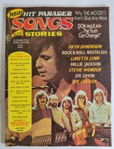 Hit Parader Magazine Aug. 1973 Don McLean Loretta Lynn Fifth Dimension W/Poster - £18.82 GBP