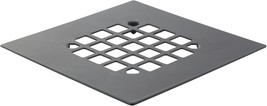 Shower Strainer And Drain Cover By Danco, Model Number 11047, In Matte Black. - £23.28 GBP