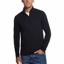 Weatherproof Vintage 1/4 Zip L/S Soft Hand Feel Pullover Black  Men&#39;s Sz... - $369.05 MXN