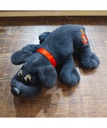Tonka pound puppy 1986 Black stuffed vintage . 7.5 inches long - $9.67 CAD