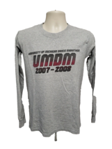 UMDM University of Michigan Dance Marathon Adult Small Gray Long Sleeve TShirt - £15.71 GBP