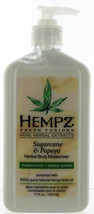 Hempz Sugarcane @ Papaya Herbal Body Moisturizer. 17 fl oz - $22.77