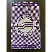 Golf Towel Sir Christopher Hatton Gold Canyon Golf Club - $14.84