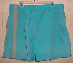 EXCELLENT MENS NAUTICA ROBINS EGG BLUE SWIM TRUNKS   SIZE XXL - £20.14 GBP