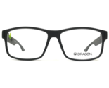 Dragon Eyeglasses Frames Count 002 Black Square Full Rim 58-15-140 - $54.44