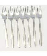 Dansk Variation V Salad Forks 6 1/2&quot; IHQ Japan Satin Lot of 7 - $1,353.95 MXN