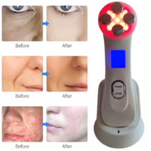 RF Beauty Radio Frequency Therapy LED Skin Care Face Lift Skin Care Anti age - £21.24 GBP
