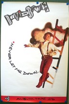 David Bowie–Original Promotional Poster - Never Let Me Down - 1987 - £130.24 GBP