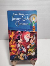 Walt Disney JIMINY CRICKET&#39;S CHRISTMAS Vhs Video Tape 1997 Mickey&#39;s Good... - $7.91