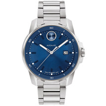 Movado Men&#39;s Bold Verso Blue Dial Watch - 3601051 - £624.56 GBP