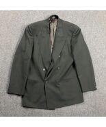 Rialto Blazer Adults 48R Gray Glen Check Jacket Pure Virgin Wool Mens - $638.82 MXN