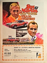 1970 Fram Filters - Sox &amp; Martin Win With FRAM-Drag Racing Filters Vtg Print Ad - £7.81 GBP