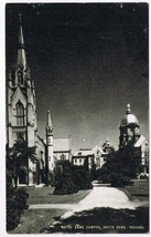 Indiana Postcard South Bend Notre Dame Campus Conoco Touraide - £2.36 GBP
