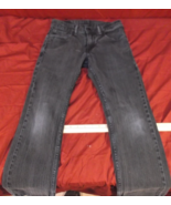 LEVI&#39;S KIDS DARK GRAY BLUE WASH JEANS 511 AKINNY FIT YOUTH DENIM PANTS 2... - $17.71 CAD