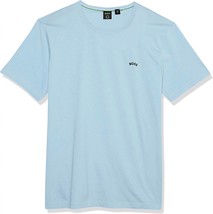 Hugo Boss men's modern fit basic single jersey t-shirt in Angel Blue - £41.11 GBP