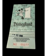 Vtg 90&#39;s Disneyland One day Passport Child Ticket Stub 1996 Mickey Mouse... - €24,09 EUR