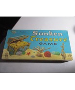 ORIGINAL 1959 Sunken Treasure Game Vintage Board Game not complete - €21,92 EUR