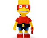 Bart Simpson Brick Sculpture (JEKCA Lego Brick) DIY Kit - £65.67 GBP