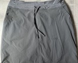 Duluth Trading Co. Armachillo Hybrid Skort Skirt Womens Size 8 Gray Cooling - $37.11