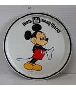 Walt Disney World Mickey Mouse 11&quot; Souvenir Tin Plate - €21,30 EUR