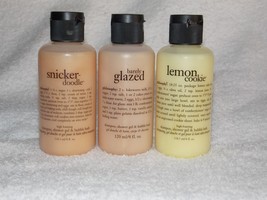 Philosophy 3-in-1 SHAMPOO SHOWER GEL BUBBLE BATH Choose Your Scent 4 oz New - $146.15 MXN+