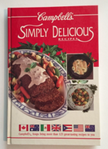 vintage 90&#39;s cook book hard covered Campbell&#39;s simply delicious recipes 1992 - £6.01 GBP