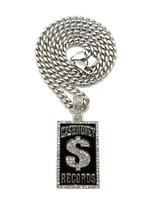 Iced Cash Money 5mm/18&quot;,20&quot;,24&quot;,30&quot; Stainless Steel Cuban Chain Necklace SRC12 - £16.29 GBP+