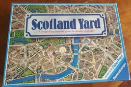 Scotland Yard Detective Board Game Vintage 1983 Ravensburger Fisher Price - £22.91 GBP