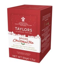 Taylors of Harrogate SPICED CHRISTMAS Tea, 40 Teabags.  2 Boxes New.  Rare - £39.65 GBP