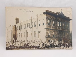 St. Marys School St Louis Ave 1910&#39;s Children RPPC Postcard - £15.42 GBP