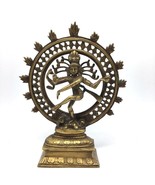 Solid Brass India God Lord Nataraj Nataraja - Shiva Handcrafted Statue 8... - €125,41 EUR