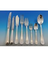 Louis XVI by Saint Medard Argenterie French Silverplate Flatware Set Din... - $137,832.45 MXN