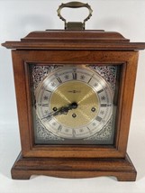 Howard Miller Mantle Clock Model 340-020 Electric Quartz Wood W Key - £117.83 GBP