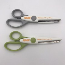 Fiskars Paper Edgers Scissors Victorian &amp; Ripple set of 2 Crafts Scrapbo... - $8.99
