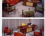 Stanley Furniture Installed at Wynnewood State Bank Dallas Texas 1960 - £27.56 GBP