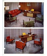 Stanley Furniture Installed at Wynnewood State Bank Dallas Texas 1960 - £27.21 GBP