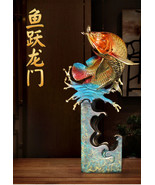 Brass Lucky Arowana Statue  - $990.00