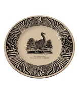 Prinknash Abbey Pottery Bewick&#39;s Beastes 8 1/4&quot; Plate THE CAMELEOPARD En... - £39.30 GBP