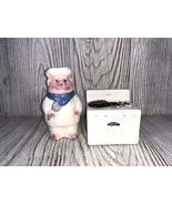 Vintage Clay Art Very Rare “PIG CHEF ” Salt And Pepper Shakers # 7547 - €11,08 EUR