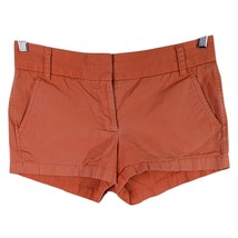 J Crew Chino Shorts Coral Orange Womens Size 4 Pockets 61456 (Measures 3... - $448.37 MXN