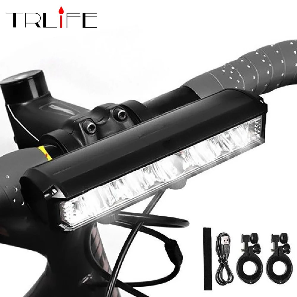 TRLIFE 5*P90 Bicycle Light Front Bike Light Waterproof 8000mah Flashlight TYPE-C - £27.09 GBP+