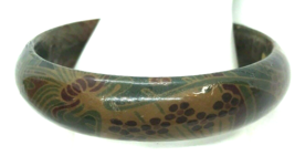 Vintage Bangle Bracelet Liberty Floral Boho retro festival cottagecore - £9.35 GBP