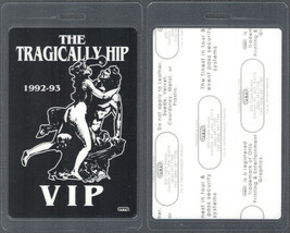 The Tragically Hip OTTO Laminated VIP Pass from the 1992-93 Tour. - £6.15 GBP