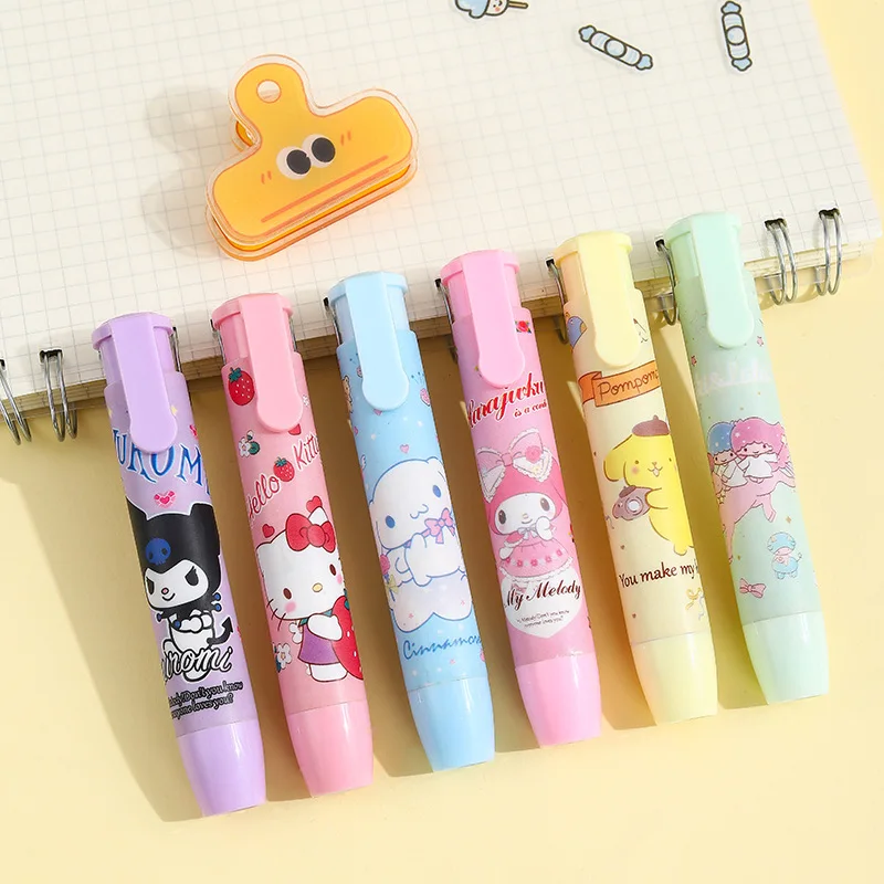 Creative Sanrio Press The Eraser Anime Hello Kitty Cinnamoroll Kuromi Eraser - £5.74 GBP+